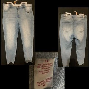 Jean stretch pants
